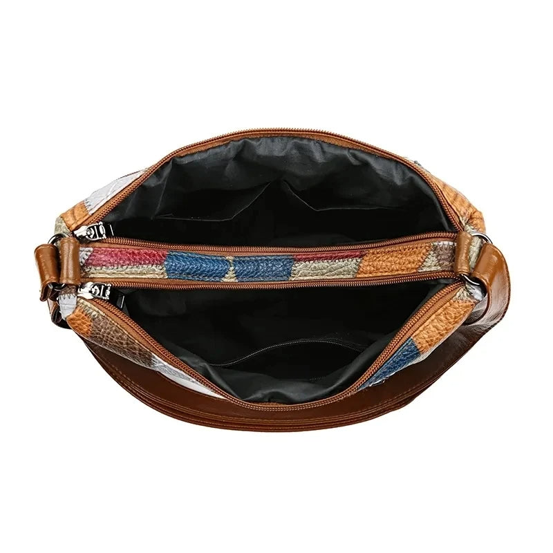 Samina Vegetable-Tanned Leather Handbag