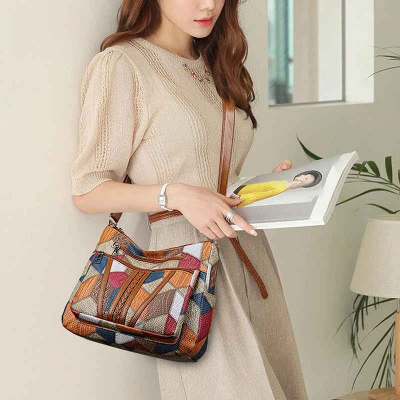 Samina Vegetable-Tanned Leather Handbag