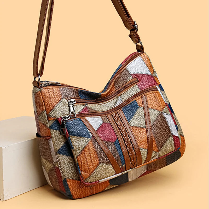 Samina Vegetable-Tanned Leather Handbag