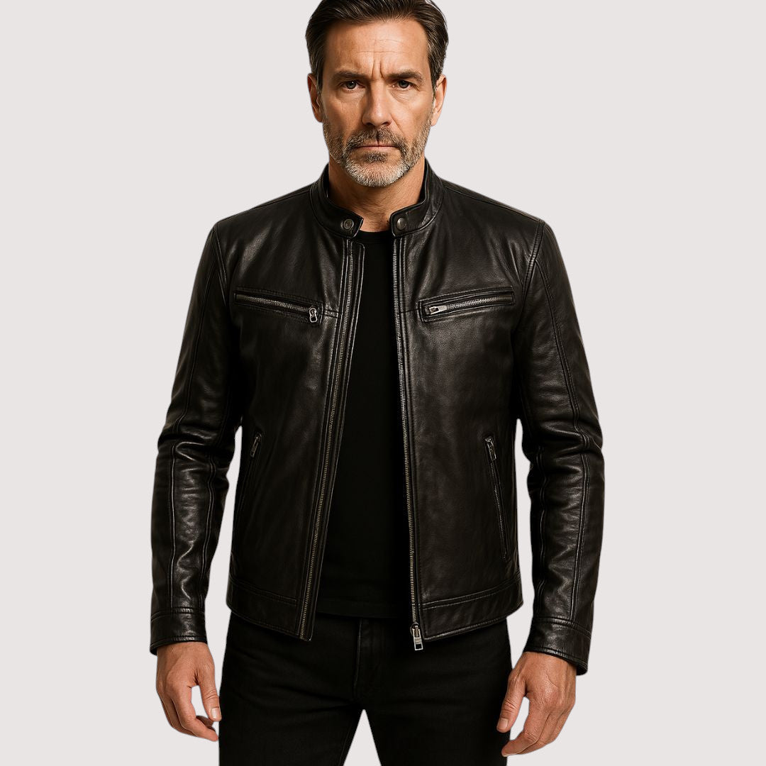 Sutherland Leather Coat