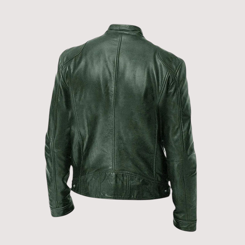 Sutherland Leather Coat