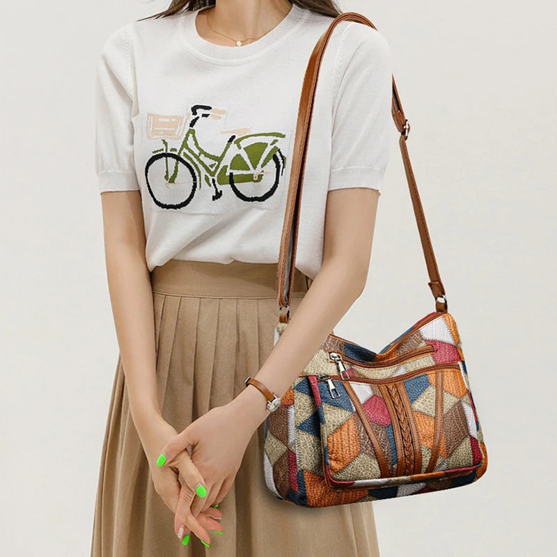 Samina Vegetable-Tanned Leather Handbag