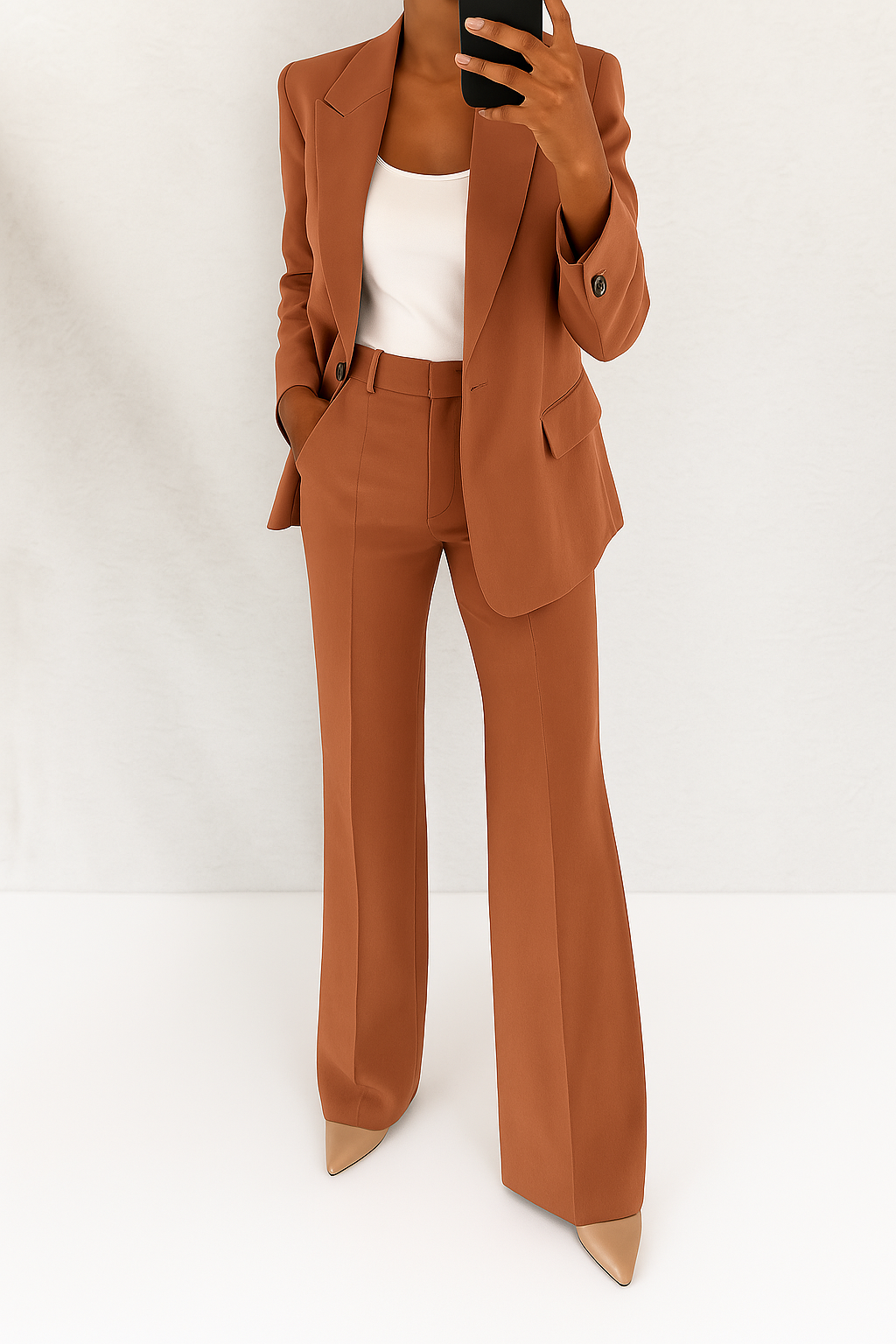 Custom two-piece women's suit