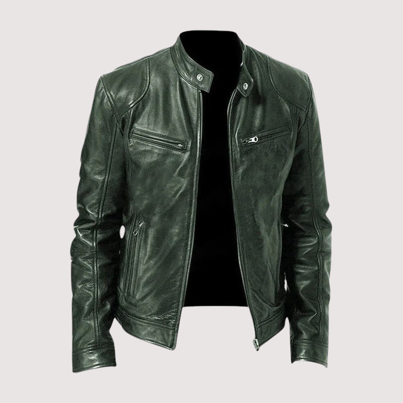 Sutherland Leather Coat