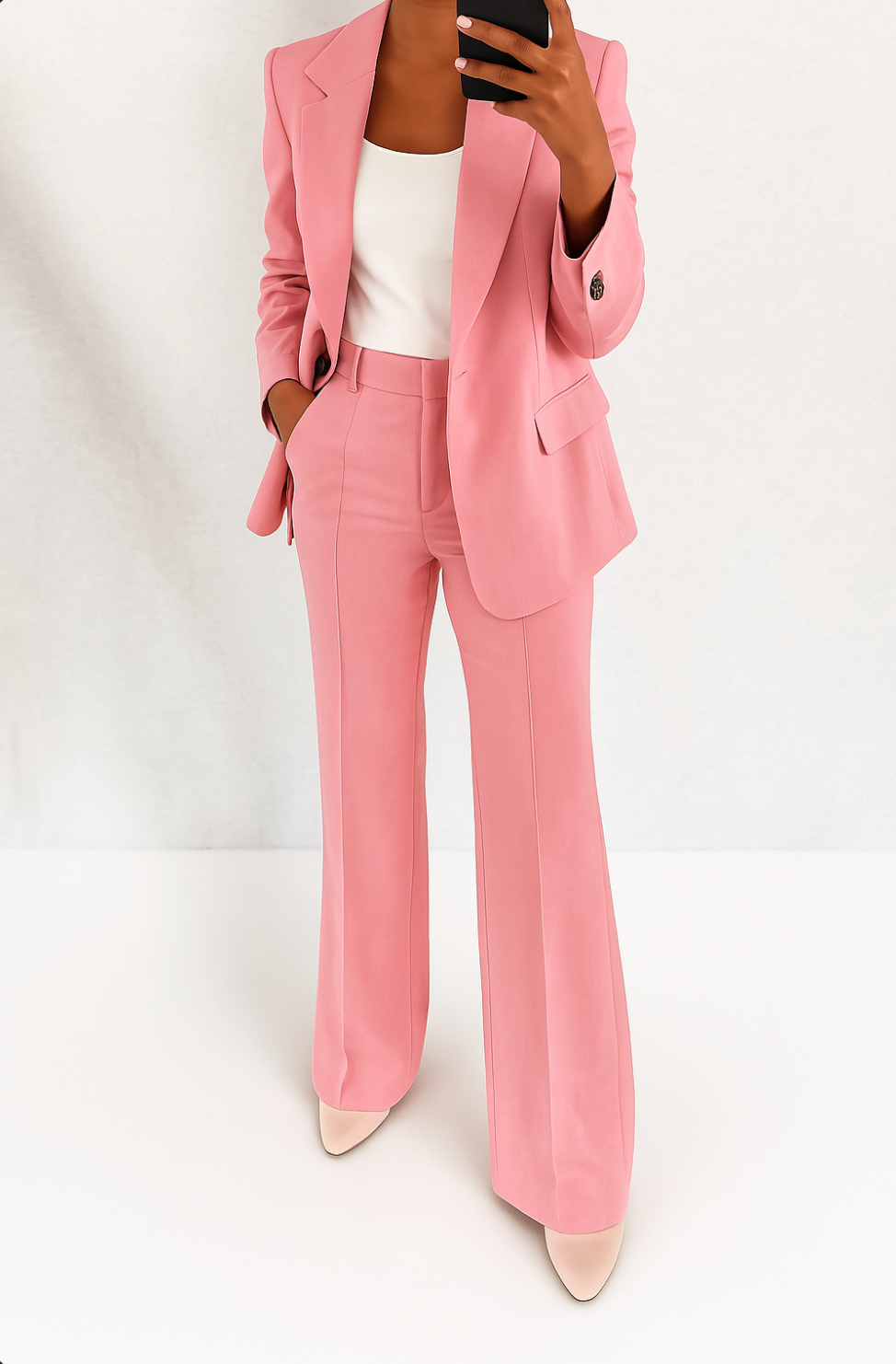 Custom two-piece women's suit