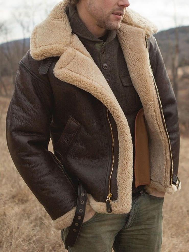 Sav | Warm Vegan Leather Jacket