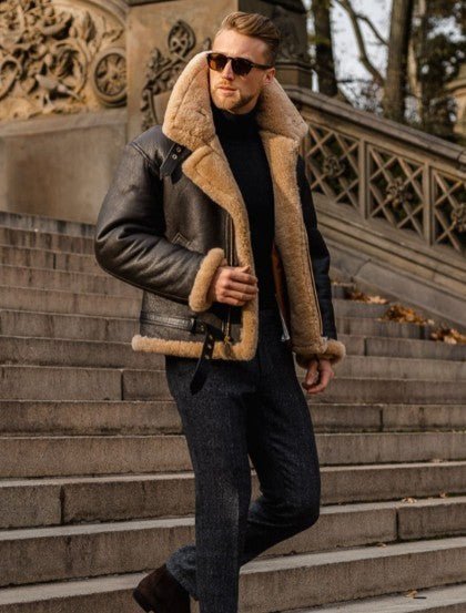 Sav | Warm Vegan Leather Jacket